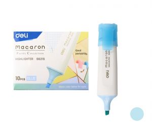 Zvýrazňovač DELI ES621S pastel modrý