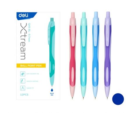 Propiska XTREAM DELI EQ45-BL modrá mix