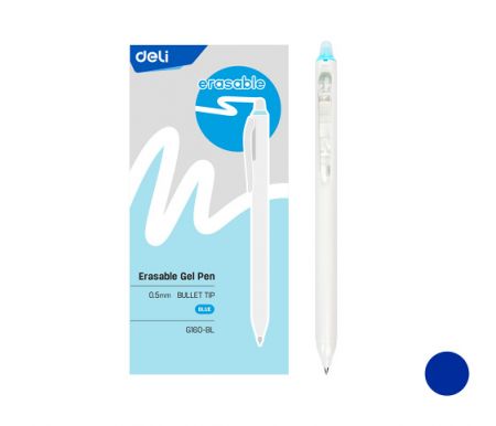 Propiska mazací gelová DELI EG160-BL modrá