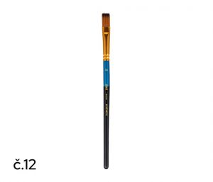 Štětec syntetický plochý č. 12 DELI EC409-12