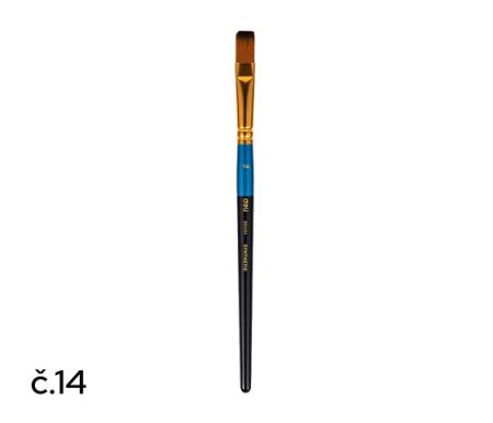 Štětec syntetický plochý č. 14 DELI EC409-14