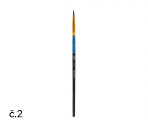 Štětec syntetický kulatý č.  2 DELI EC408-2