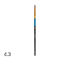 Štětec syntetický kulatý č.  3 DELI EC408-3
