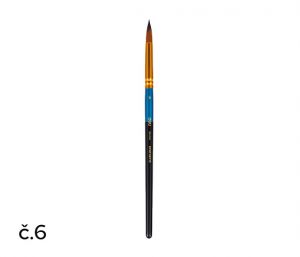 Štětec syntetický kulatý č. 6 DELI EC408-6