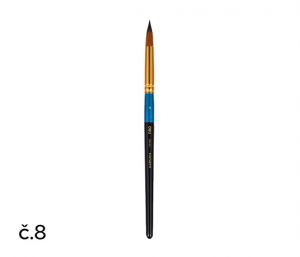 Štětec syntetický kulatý č. 8 DELI EC408-8