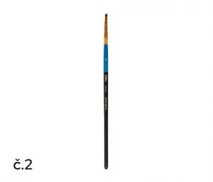 Štětec syntetický plochý č.  2 DELI EC409-2