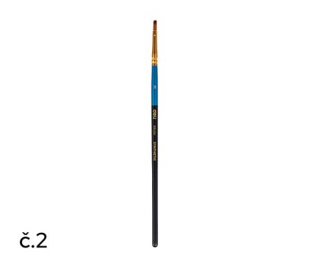 Štětec syntetický plochý č.  2 DELI EC409-2