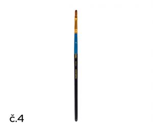 Štětec syntetický plochý č. 4 DELI EC409-4
