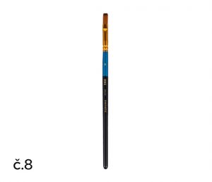 Štětec syntetický plochý č.  8 DELI EC409-8