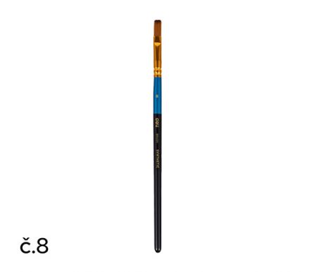 Štětec syntetický plochý č.  8 DELI EC409-8