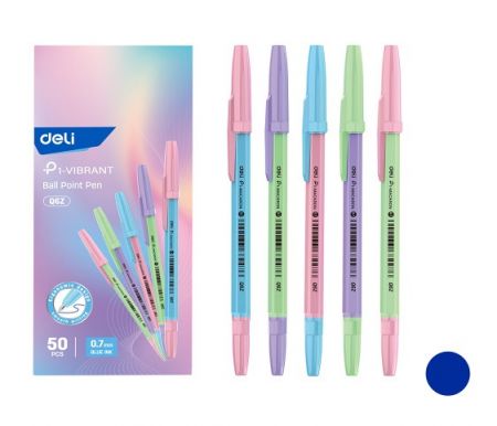 Propiska jednorázová MACARON DELI EQ6Z modrá mix