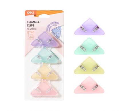 Klip na papír DELI EQJ8530
