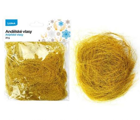 Andělské vlasy zlaté 20g LUMA