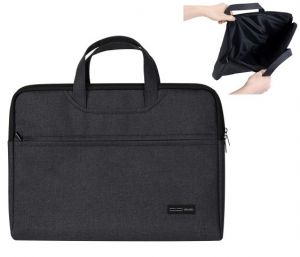 Aktovka spisová textilní DELI 5590 černá