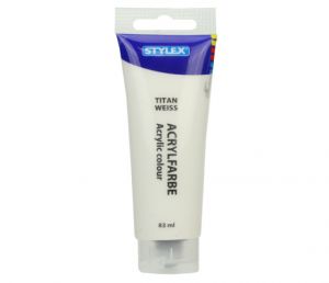 Barvy akrylové  83ml, bílá