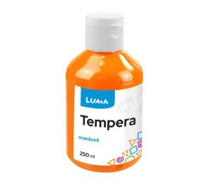 Barvy temperové LUMA 250ml oranžová