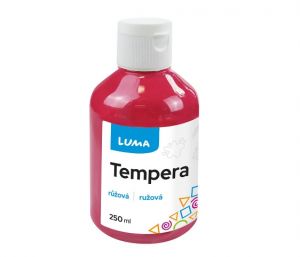 Barvy temperové LUMA 250ml růžová
