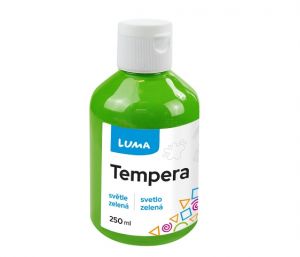 Barvy temperové LUMA 250ml zelená světle