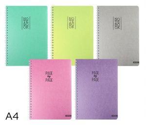 Blok spirála A4  SEDEF linka 60l mix