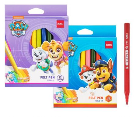 Fix DELI 12 barev TLAPKOVÁ PATROLA EC158-12