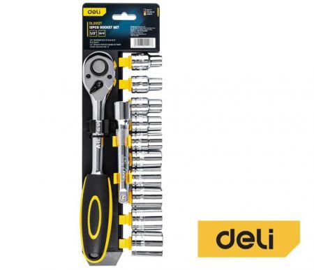 Gola sada 12ks 1/2" DELI EDL2012T