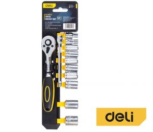 Gola sada 12ks 1/4" DELI EDL0012T