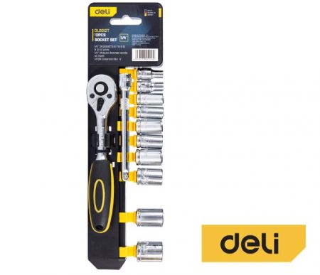 Gola sada 12ks 1/4" DELI EDL0012T