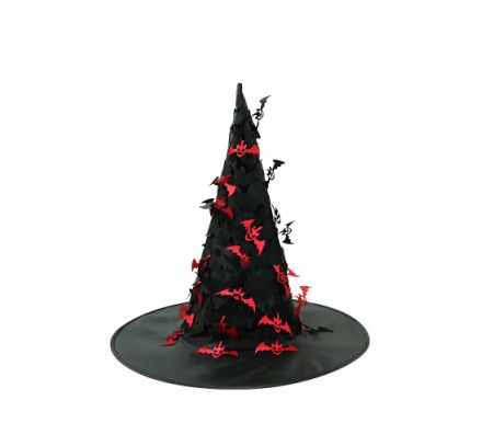 Klobouk čarodějnický netopýři LUMA