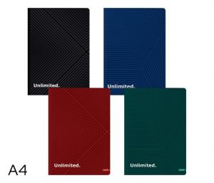 Kniha záznamová A4 linka  96l Unlimited mix