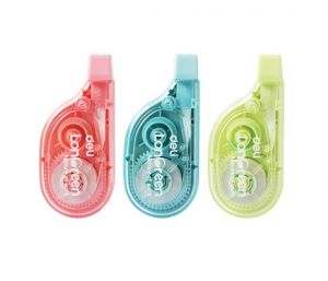 Korekční strojek  5mm x  6m eco LONGREEN DELI EH379 mix