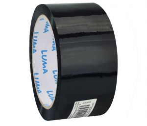 Lepící páska 48mm x 66m černá LUMA