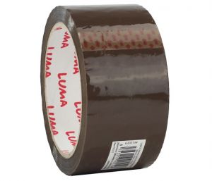 Lepící páska hnědá 48mm x 66m x 43mic LUMA
