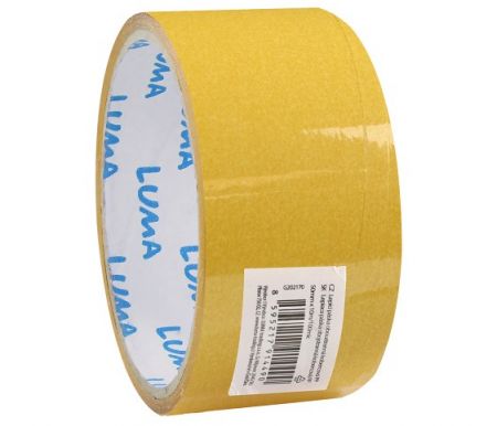 Lepící páska oboustranná kobercová PP 50mm x 10m LUMA