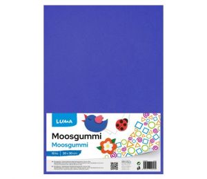 MOOSGUMMI A4 modrá LUMA, 10ks