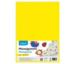 MOOSGUMMI A4 žlutá LUMA, 10ks