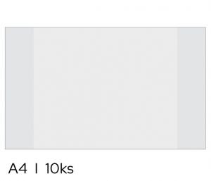 Obal na sešit A4 130mic, 10ks LUMA