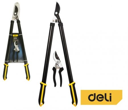 Nůžky zahradní sada 2ks DELI EDL580002