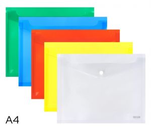Obal spisový s klopou a drukem A4 rozšířený mix