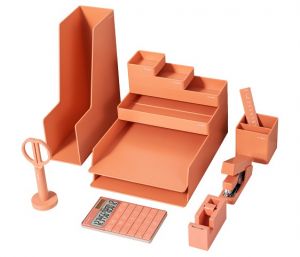 Organizér NUSIGN sada 13ks DELI ENS003 oranžová