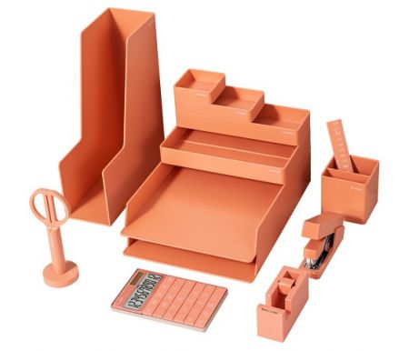 Organizér NUSIGN sada 13ks DELI ENS003 oranžová