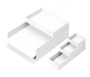 Organizér NUSIGN sada 6ks DELI ENS001 bílá