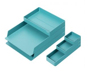 Organizér NUSIGN sada 6ks DELI ENS001 modrá