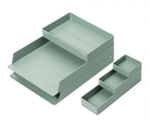 Organizér NUSIGN sada 6ks DELI ENS001 zelená