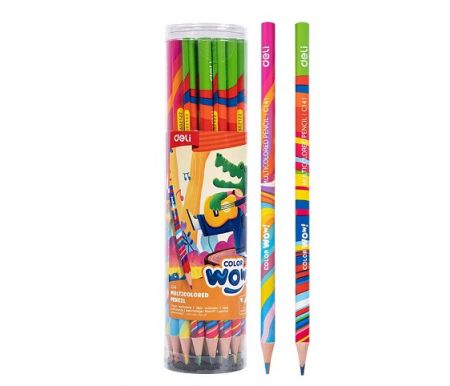 Pastelka multicolor WOW DELI EC141 mix