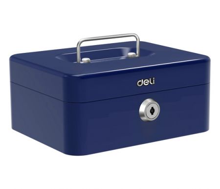 Pokladna přenosná DELI ET503 modrá