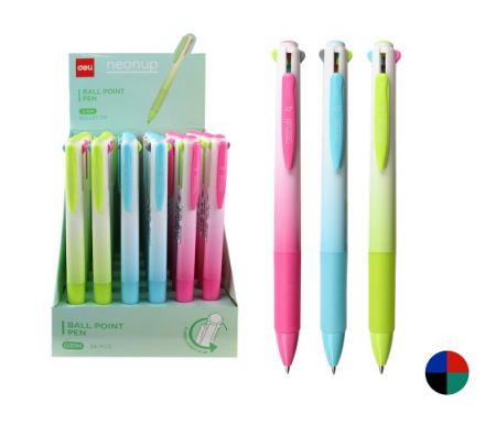 Propiska čtyřbarevná DELI EQ311N mix