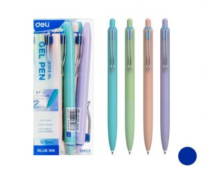 Propiska gelová DELI EG103-BL modrá mix