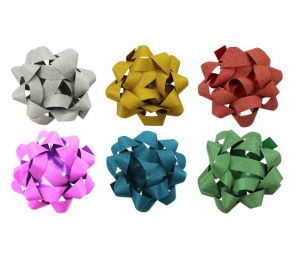 Rozeta  5cm glitr LUMA mix