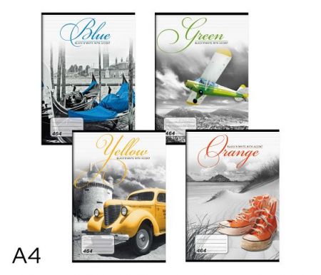 Sešit 464 s okrajem