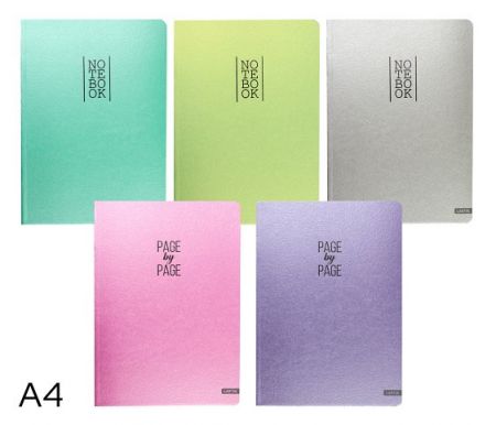 Sešit A4 linka 52l Sedef mix